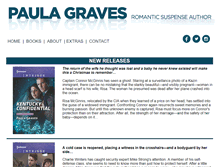 Tablet Screenshot of paulagraves.com